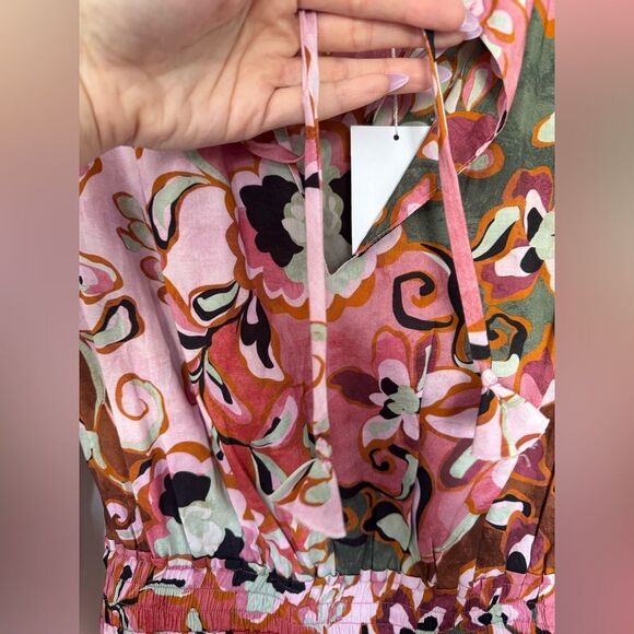 NWT Misa Los Angeles Lorena Cotton Mini Dress Small - Picture 7 of 10